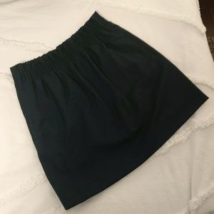 J.Crew Factory Wool Blend Mini Skirt - Dark Teal